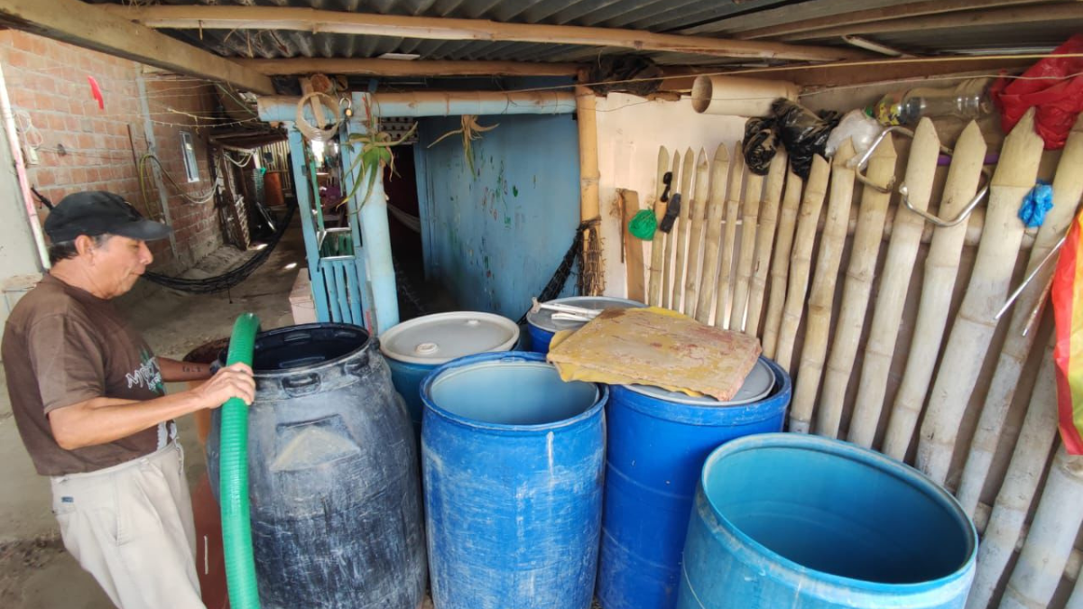 Estado de alerta por crisis hídrica en Montecristi.