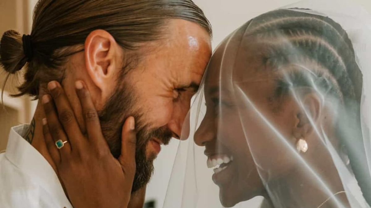 Nath Quiñónez y su novio