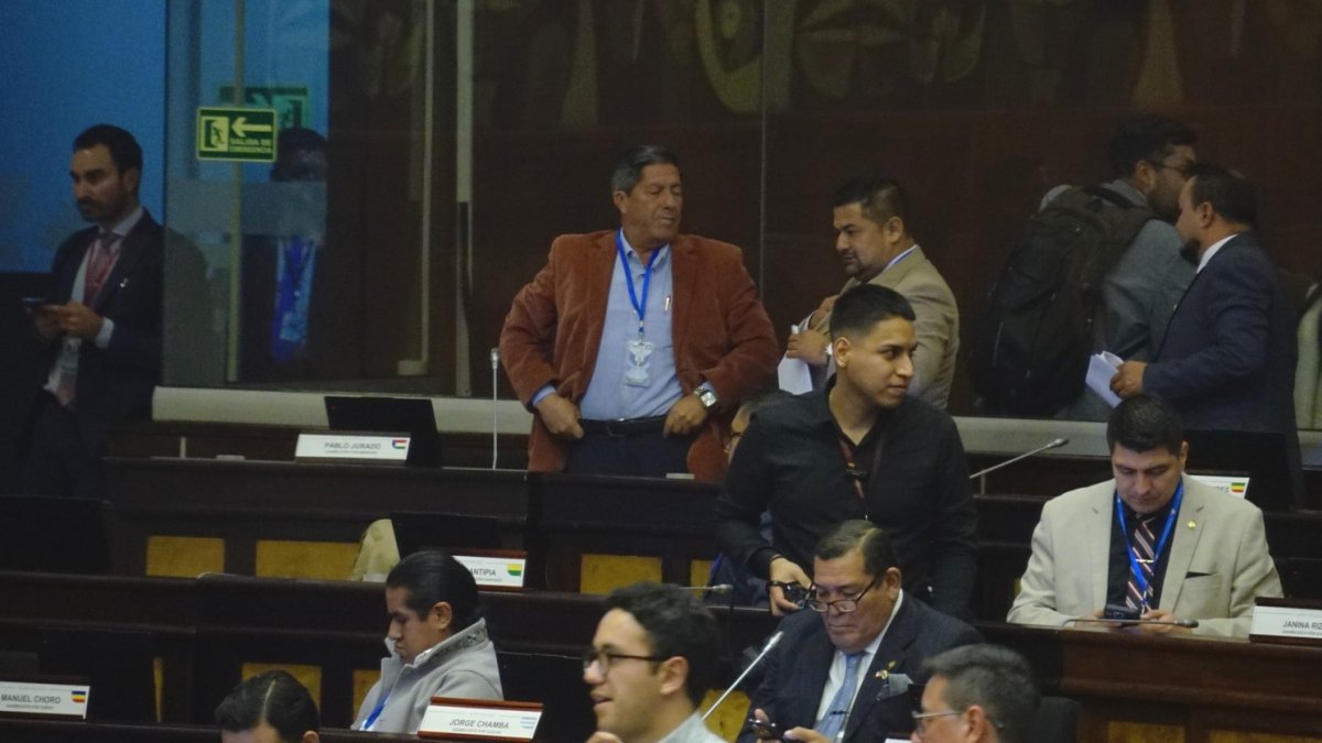 El asambleísta aliado del oficialismo Pablo Jurado mocionó la terna en la que incluyó a su alterno.