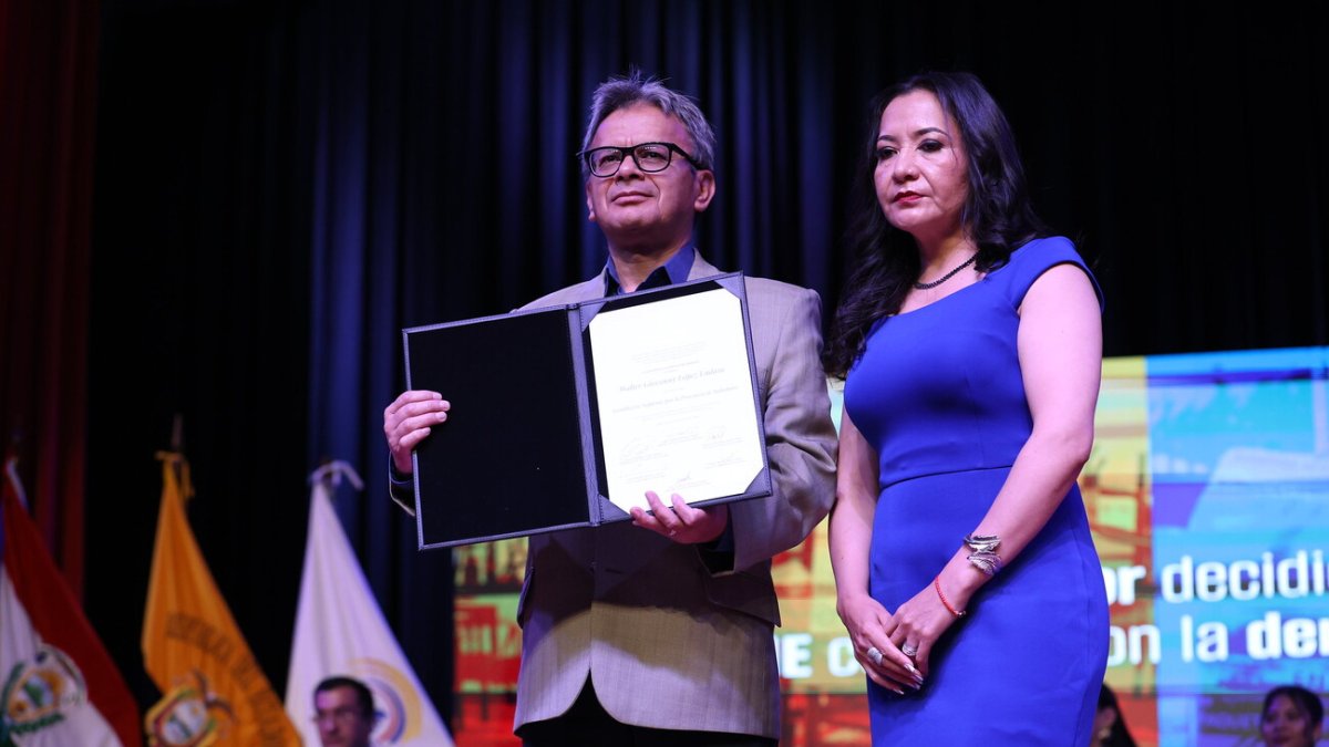 El tercero en la terna para la Judicatura Walter López recibió sus credenciales como asambleísta alterno el 28 de abril de 2025