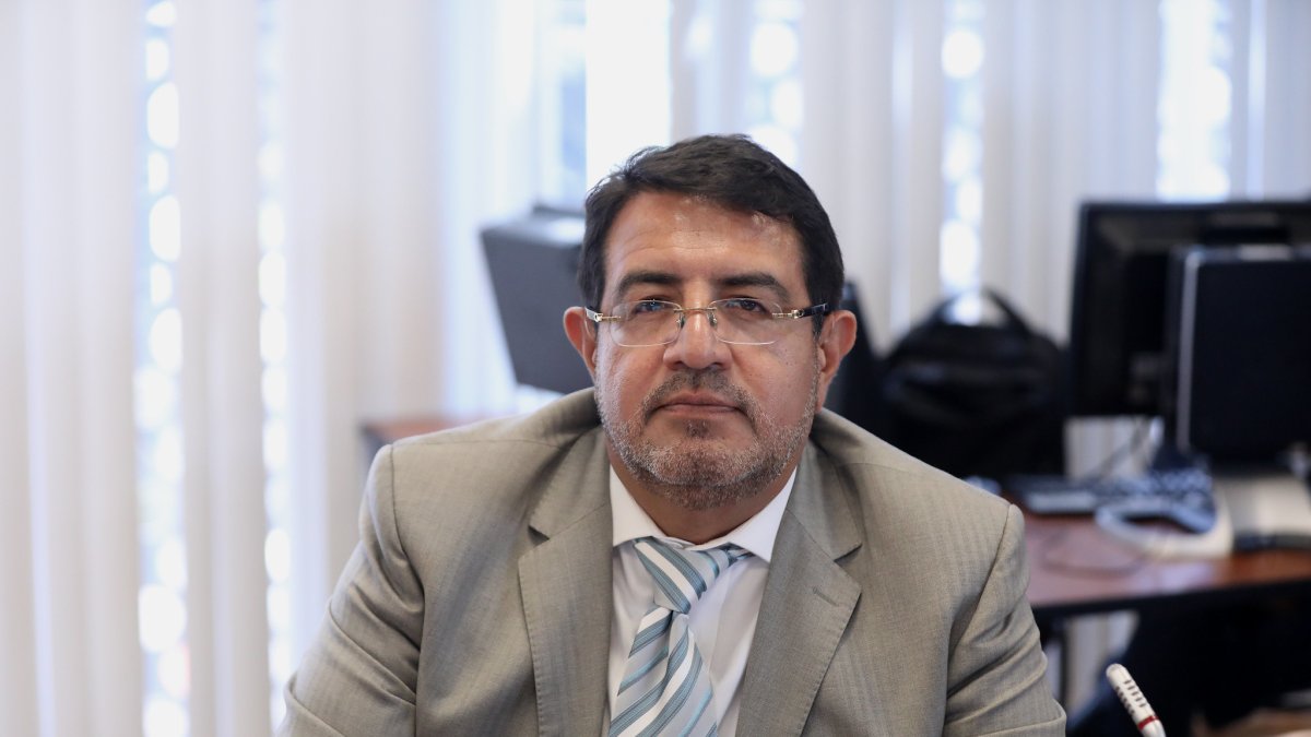 Santiago Díaz Asque se principalizó como asambleísta tras la suspensión de los derechos políticos de Priscila Schettini, quien era la titular.