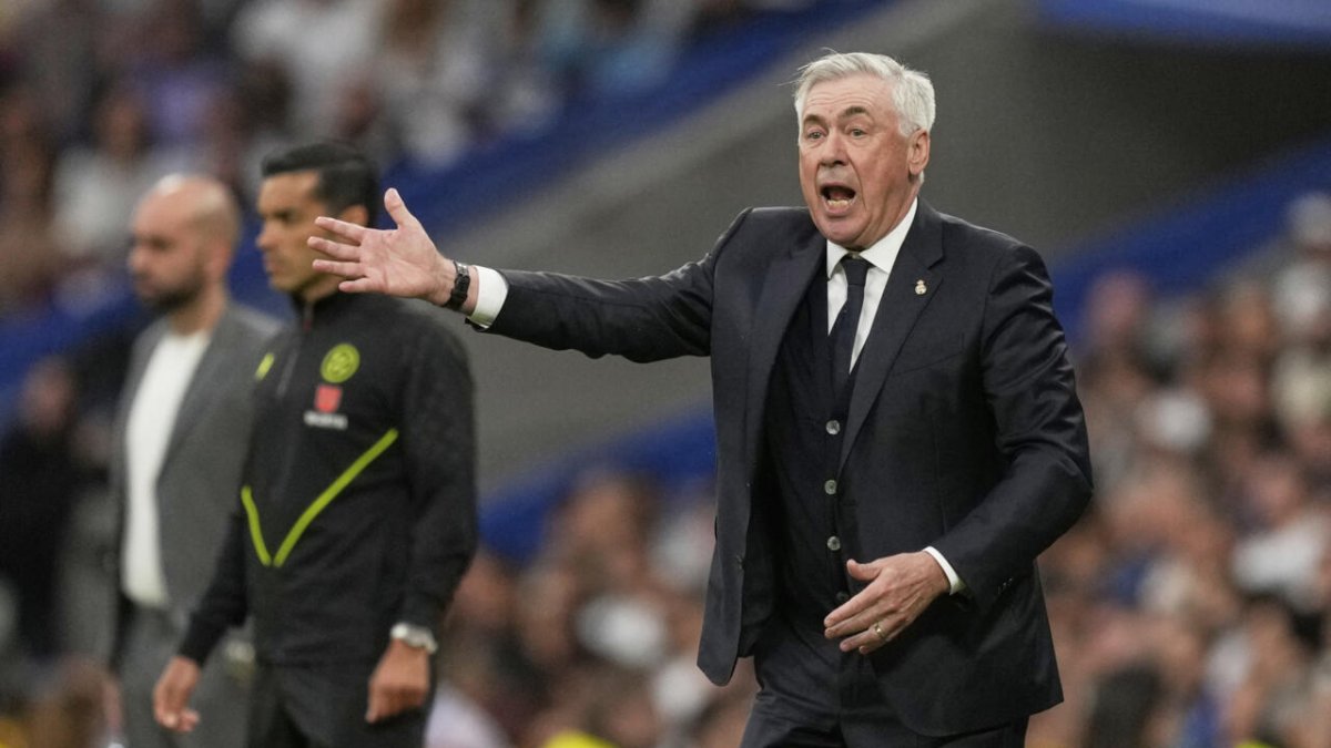 Carlo Ancelotti es el director técnico de la selección de Brasil