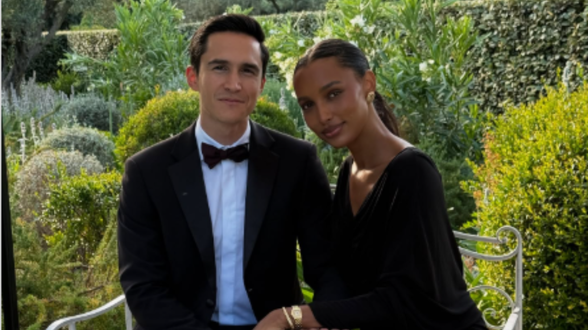 Jasmine Tookes y su esposo, Juan David Borrero, esperan a su segundo hijo