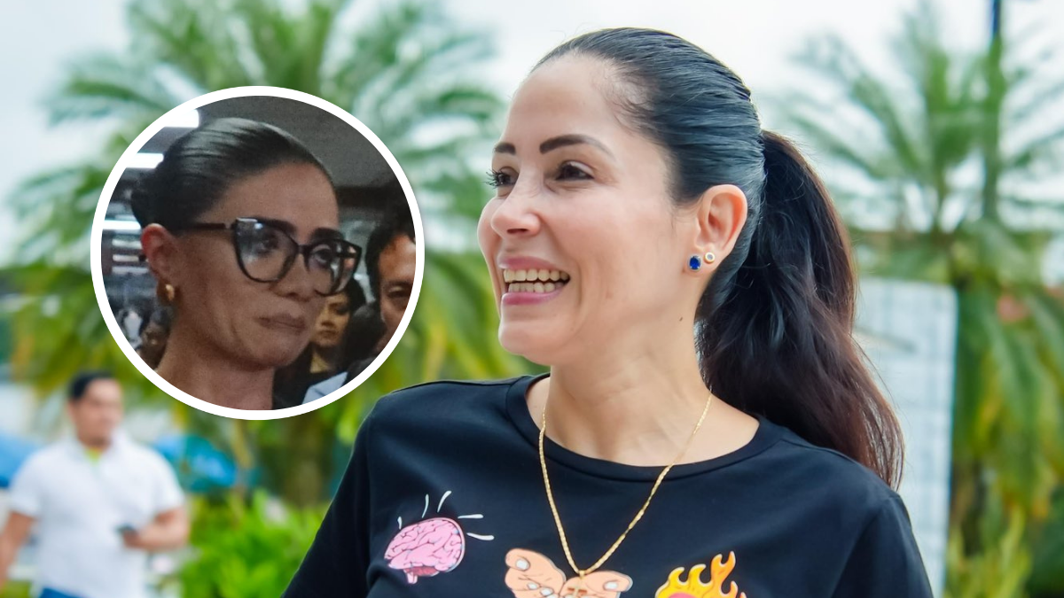 Luisa González responde a acusaciones de Urresta y niega insultos en chats filtrados.