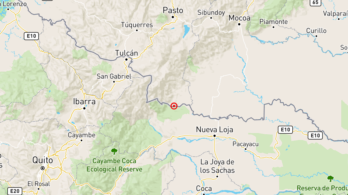 Temblor se sintió en Ecuador.