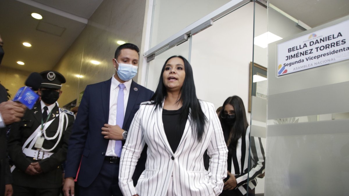 Exasambleísta. Bella Jiménez fue encontrada culpable de concusión.