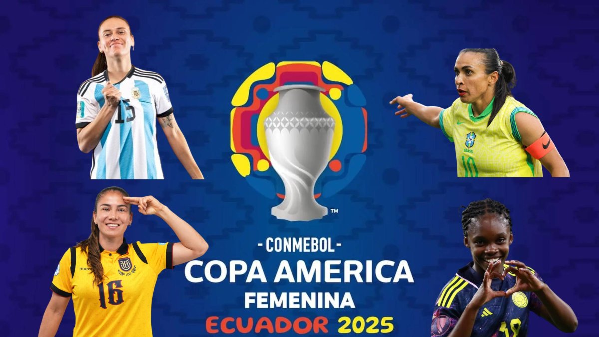 La Copa América 2025 tendrá la presencia de las mejores jugadoras del continente.