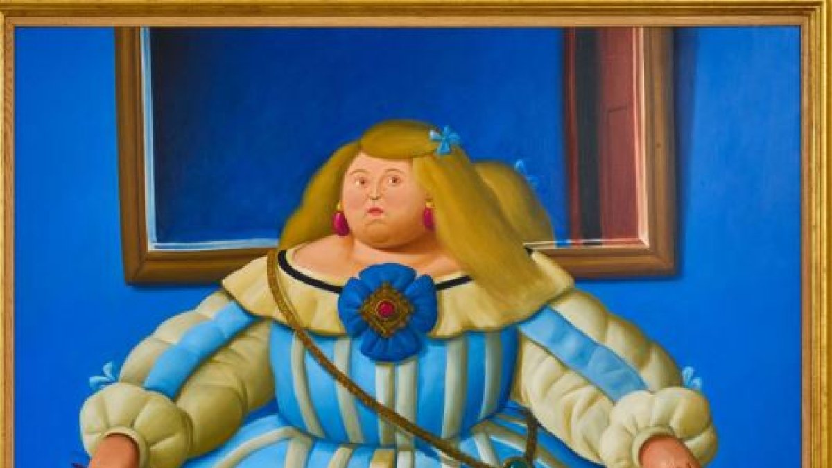 Vista de la obra 'Después de Velázquez' (2005), del artista colombiano, Fernando Botero, que forma parte de la muestra.