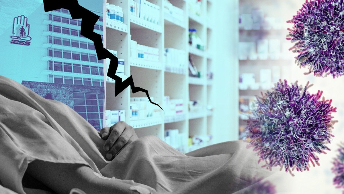 El plantón se realizó frente al HCAM por falta de medicamentos oncológicos para pacientes con cáncer