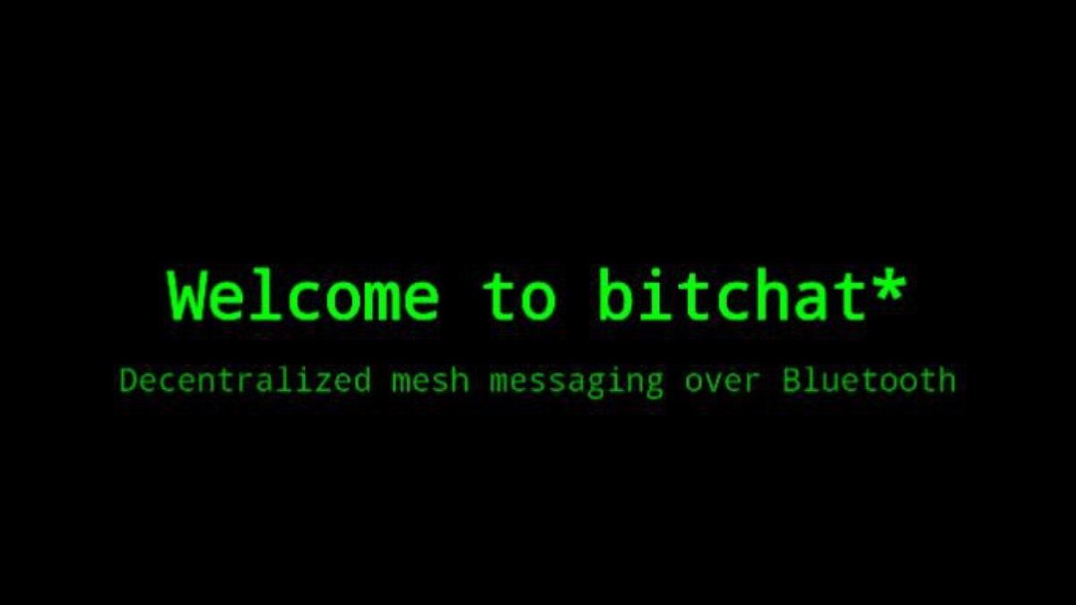 La app Bitchat ofrece el servicio de mensajería sin conexión