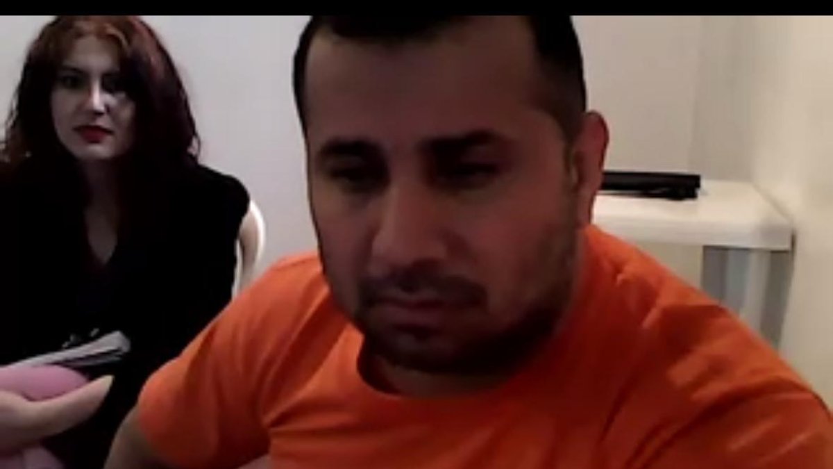 Adolfo Macías Villamar, Fito, se conecta desde la cárcel La Roca, este 11 de julio de 2025.