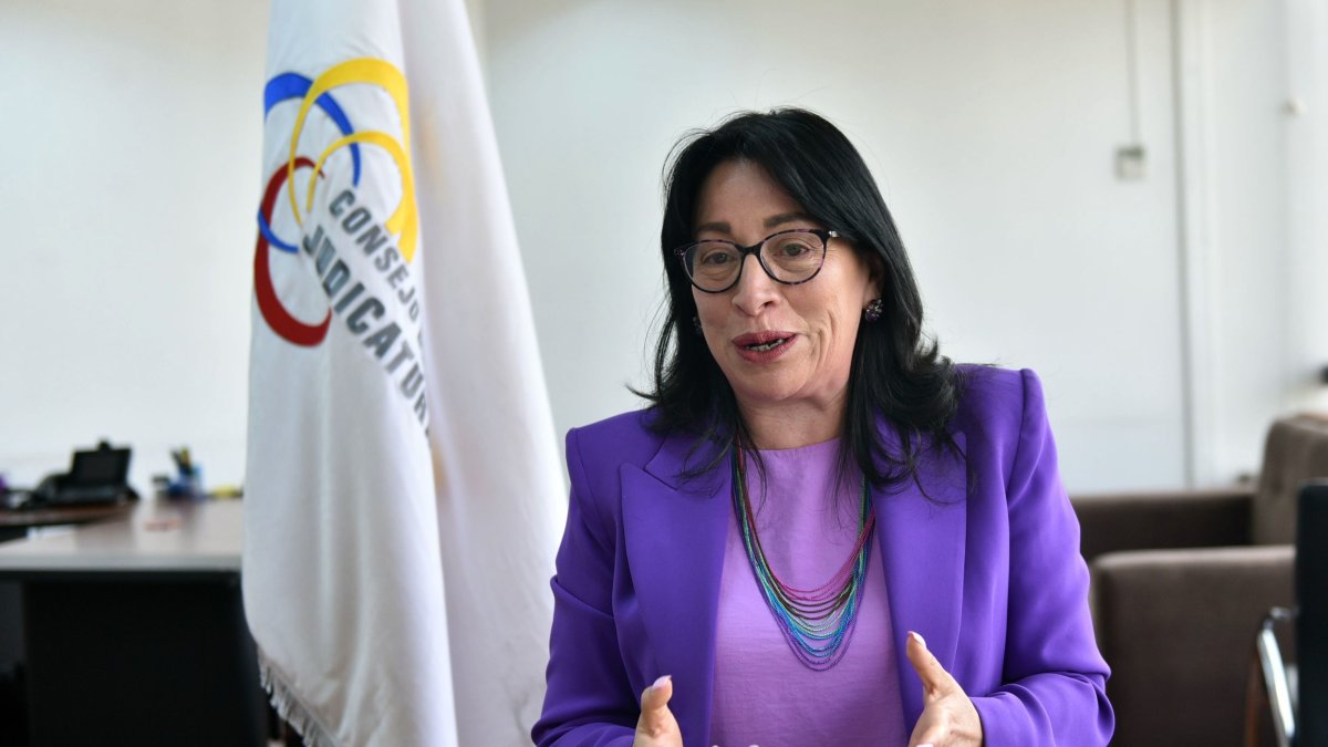 Solanda Goyes es una de las tres vocales que quedan en el Consejo de la Judicatura, actualmente con autoridades prorrgadas en funciones.