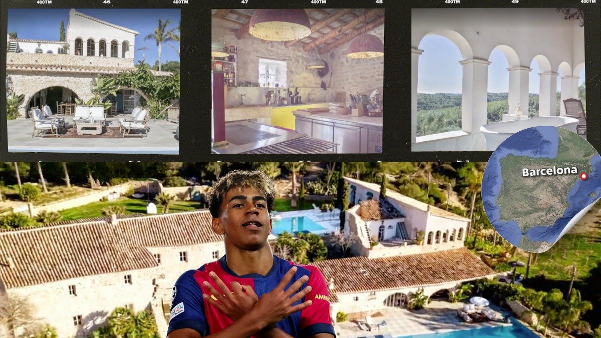 Lamine Yamal celebrará su fiesta de cumpleaños en una mansión ubicada en Barcelona.