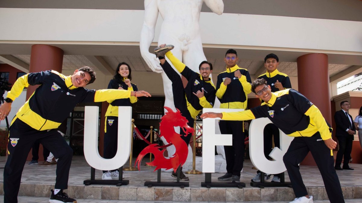 Los deportistas universitarios de la USFQ forman parte de la delegación ecuatoriana que participará en Alemania