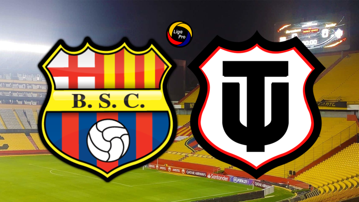 Barcelona SC recibe a Técnico Universitario por la jornada 20 de la LigaPro 2025 en el estadio Monumental.