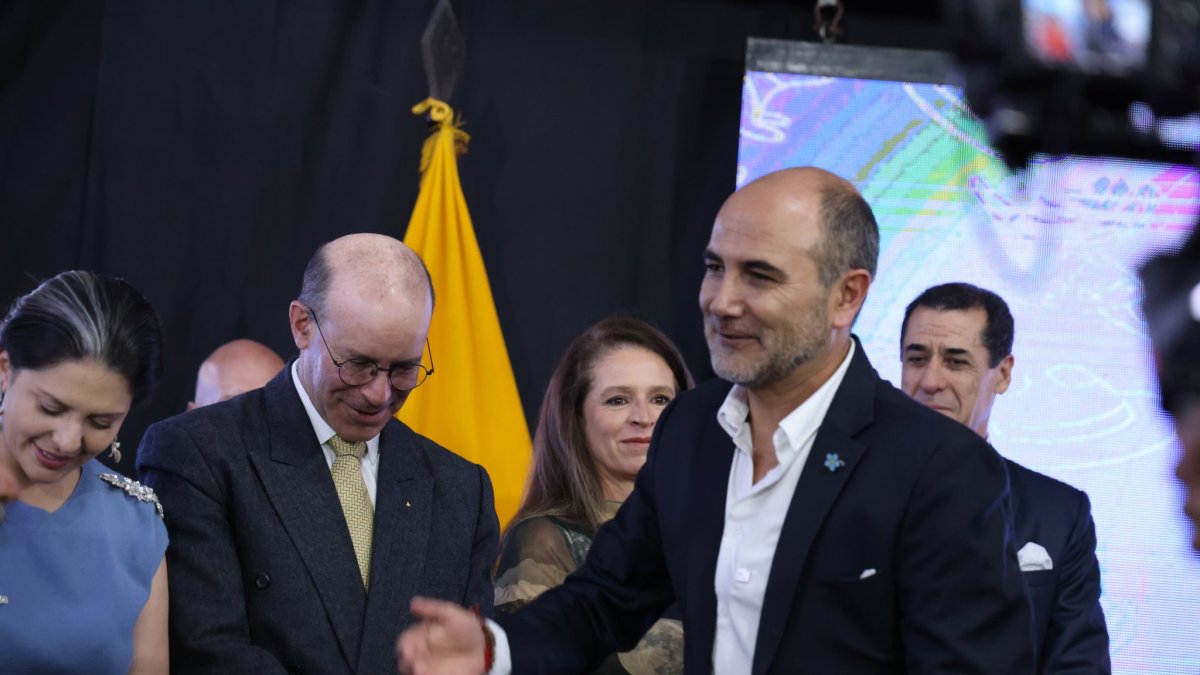 El prefecto correísta de la provincia de Azuay, Juan Cristóbal Lloret.