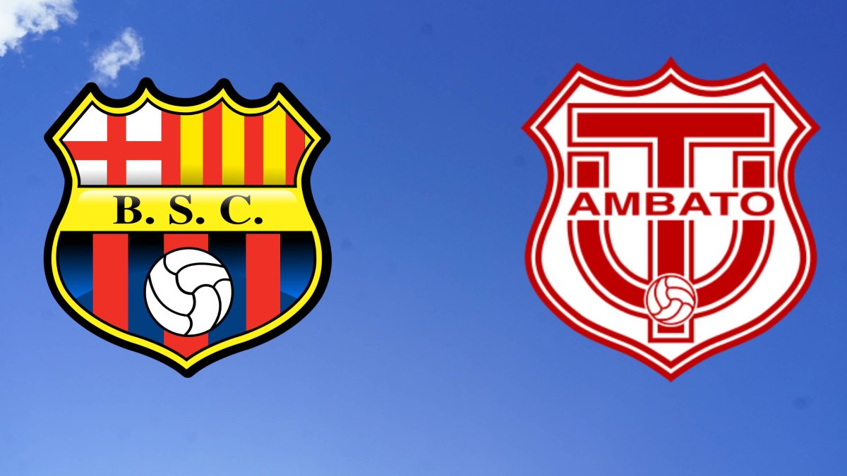 Barcelona SC y Técnico Universitario se enfrentan en el estadio Monumental.