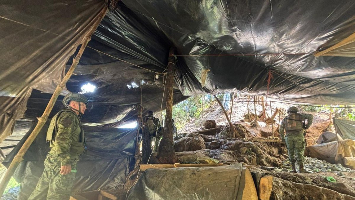Las Fuerzas Armadas del Ecuador recuperaron este fin de semana las zonas de Mina Vieja, Mina Nueva y El Olivo, ubicadas en la parroquia Buenos Aires, provincia de Imbabura.