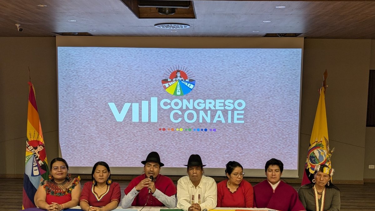 La Conaie lanzó la convocatoria oficial para su congreso a inicios de julio de 2025.