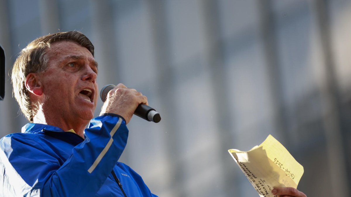 Fotografía de archivo del expresidente brasileño Jair Bolsonaro.