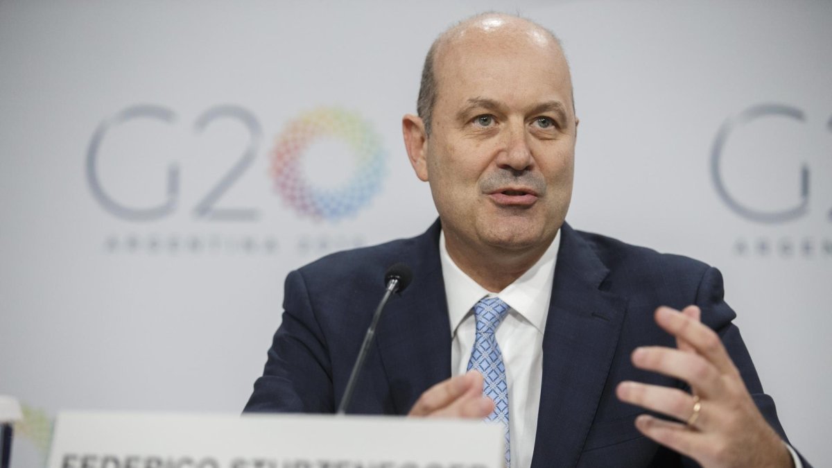 Fotografía del ministro argentino de Desregulación y Transformación del Estado, Federico Sturzenegger.