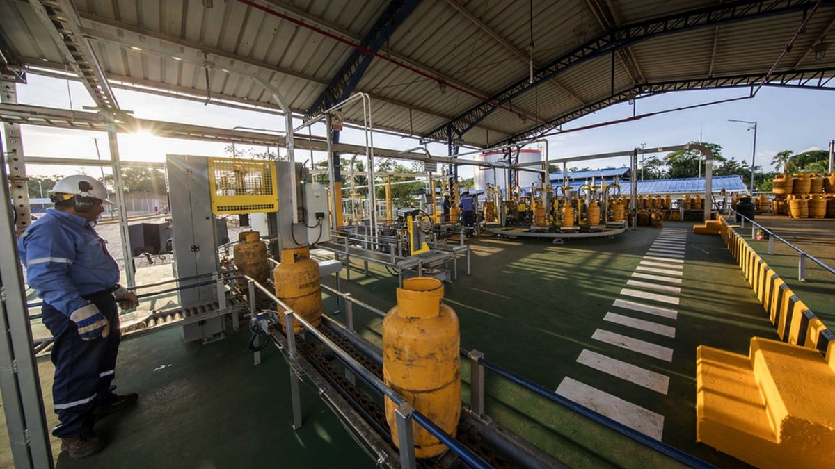 La producción de gas doméstico se concentra en la Refinería Shushufindi.