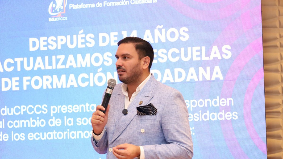 Andrés Fantoni fue electo consejero del CPCCS en las seccionales de 2023.
