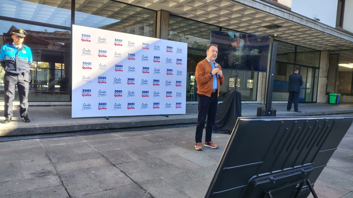 Pabel Muñoz brindó este 15 de julio de 2025 una actualización de la emergencia en Quito.