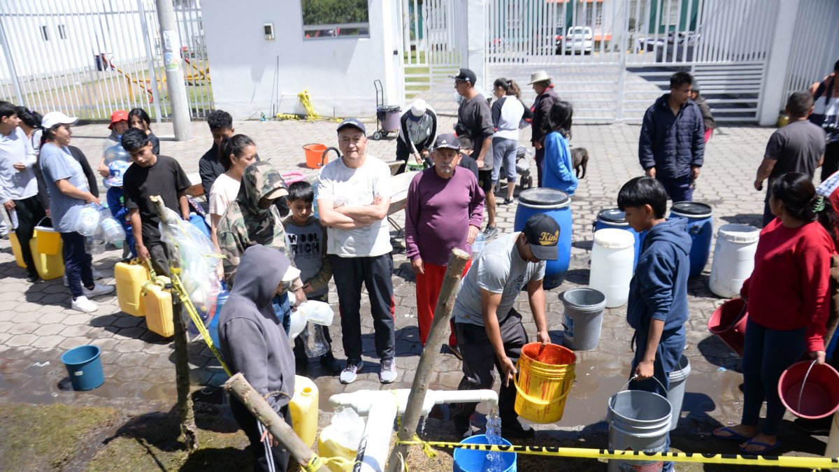 Más de 400.000 personas están si agua potable desde la noche del 9 de julio de 2025.