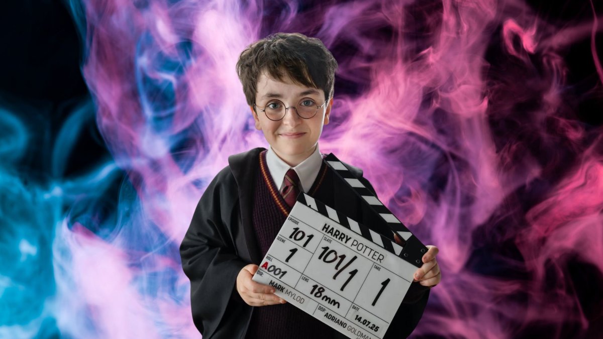 Primera imagen oficial de Harry Potter.