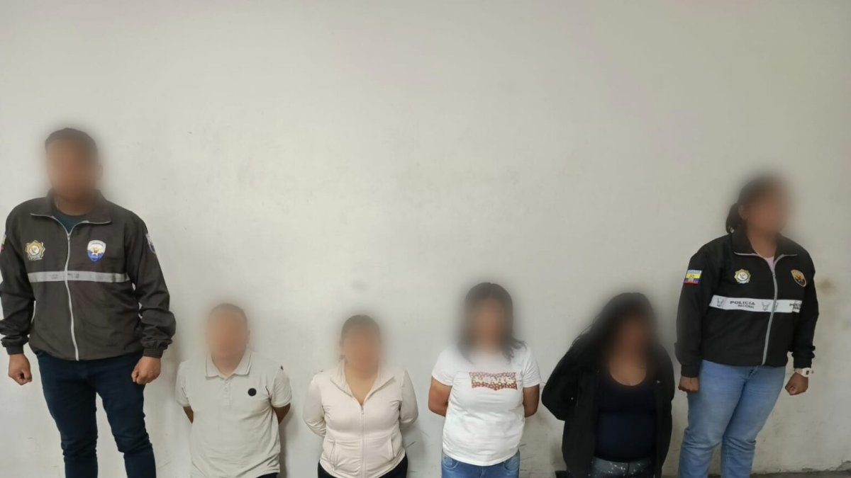 Dos de los cuatro detenidos tiene antecedentes penales.