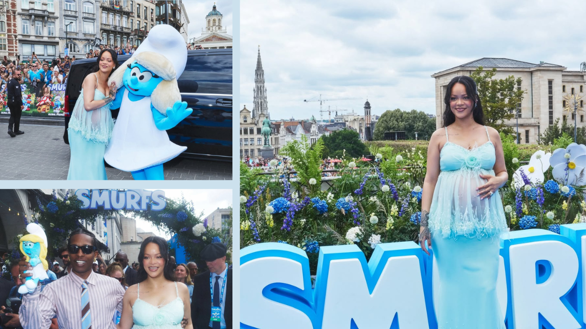 En la película '¿Has visto a papá Pitufo?', además de prestar su voz a Smurfette, Rihanna aporta al soundtrack con la canción 'Friend of Mine' y ejerce como productora. del filme