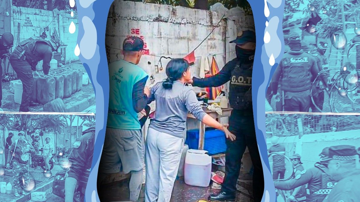 Operativo en Guayaquil deja más de 30 conexiones ilegales en barrio Chemisse