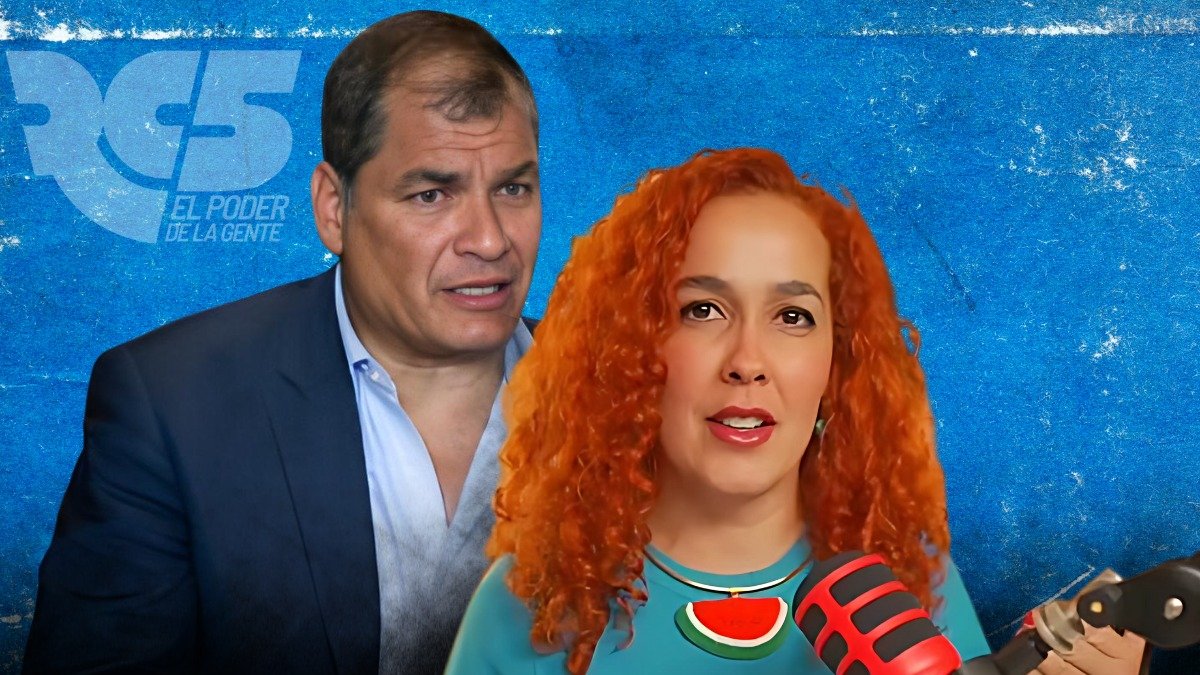 Alondra Santiago tuvo un roce con el líder máximo de la Revolución Ciudadana, el expresidente Rafael Correa.