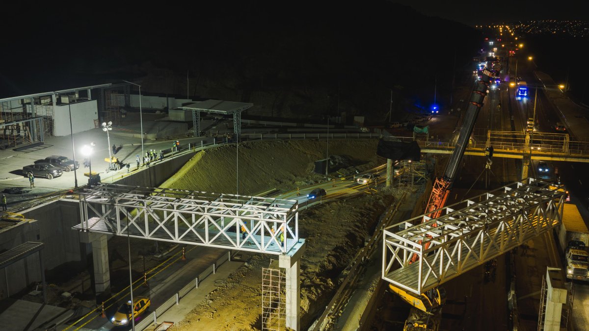 El nuevo paso peatonal facilitará el cruce entre la Terminal y la
parada ‘Universidad del Pacífico’, que se ubicará al frente, en el sentido sur–norte de
la vía.