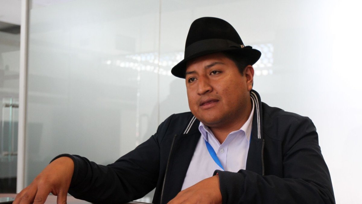 El asambleísta de Pachakutik Álex Toapanta se refirió al próximo congreso de la Coanie y la situación de la Asamblea.