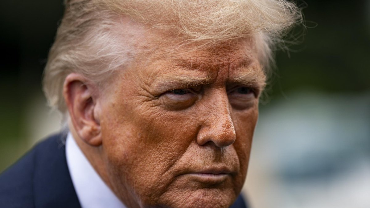 Fotografía del presidente de Estados Unidos, Donald Trump.