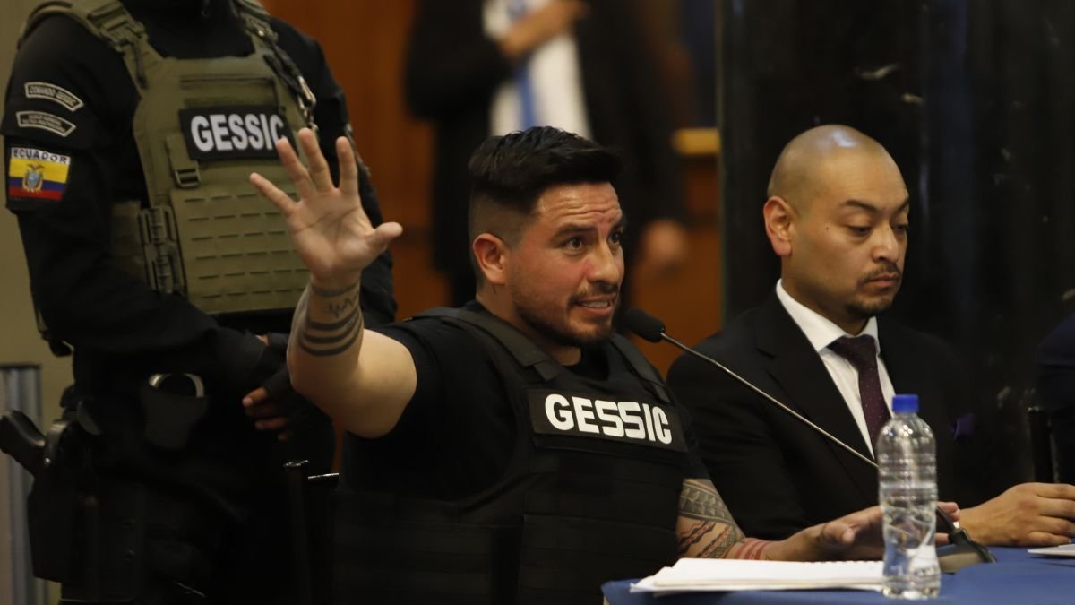 Daniel Salcedo compareció en la Comisión de Fiscalización este 17 de julio.