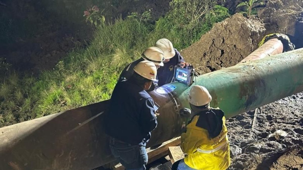 Los trabajos que se vienen haciendo en el SOTE.
