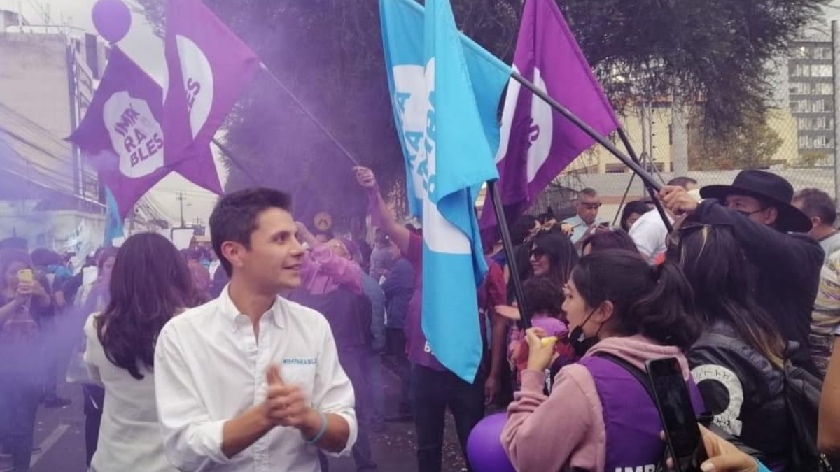 Wilson Merino, concejal de Quito, es parte del movimiento ciudadano Imparables.