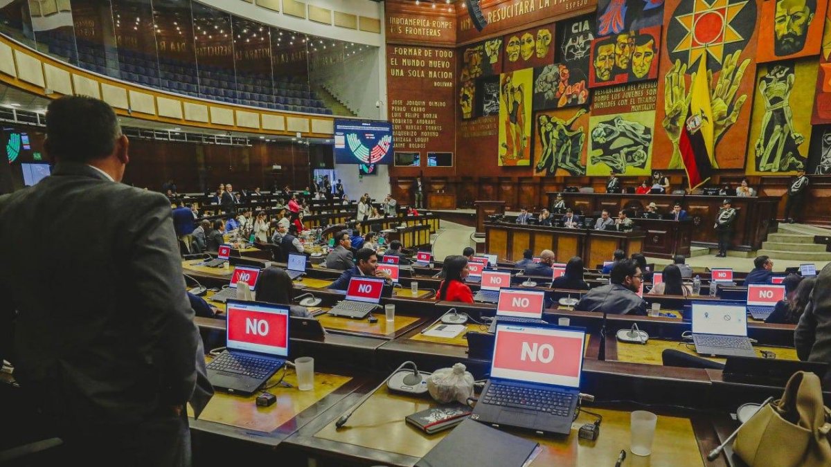 Una mayoría en la Asamblea votó en contra de ratificar la ley para que las asignaciones a los GAD sean directas.