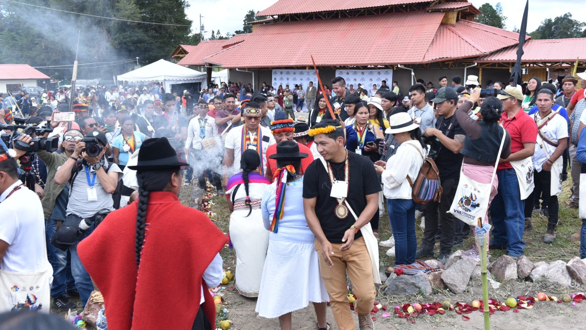 VIII Congreso de la CONAIE.