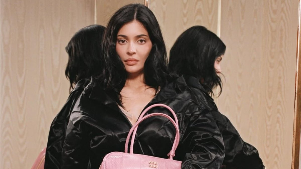 Kylie Jenner en la última campaña de Miu Miu
