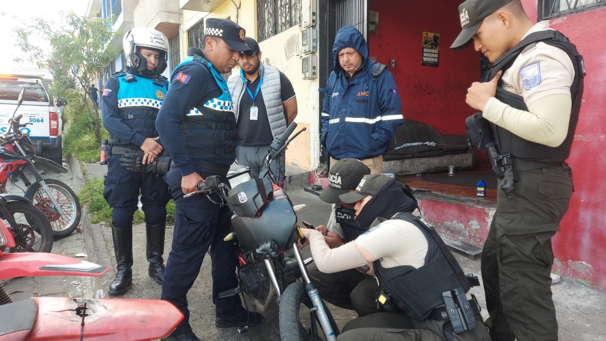 Operativos . Pese a los operativos a motociclistas, la percepción de inseguridad en la ciudad va en aumento.