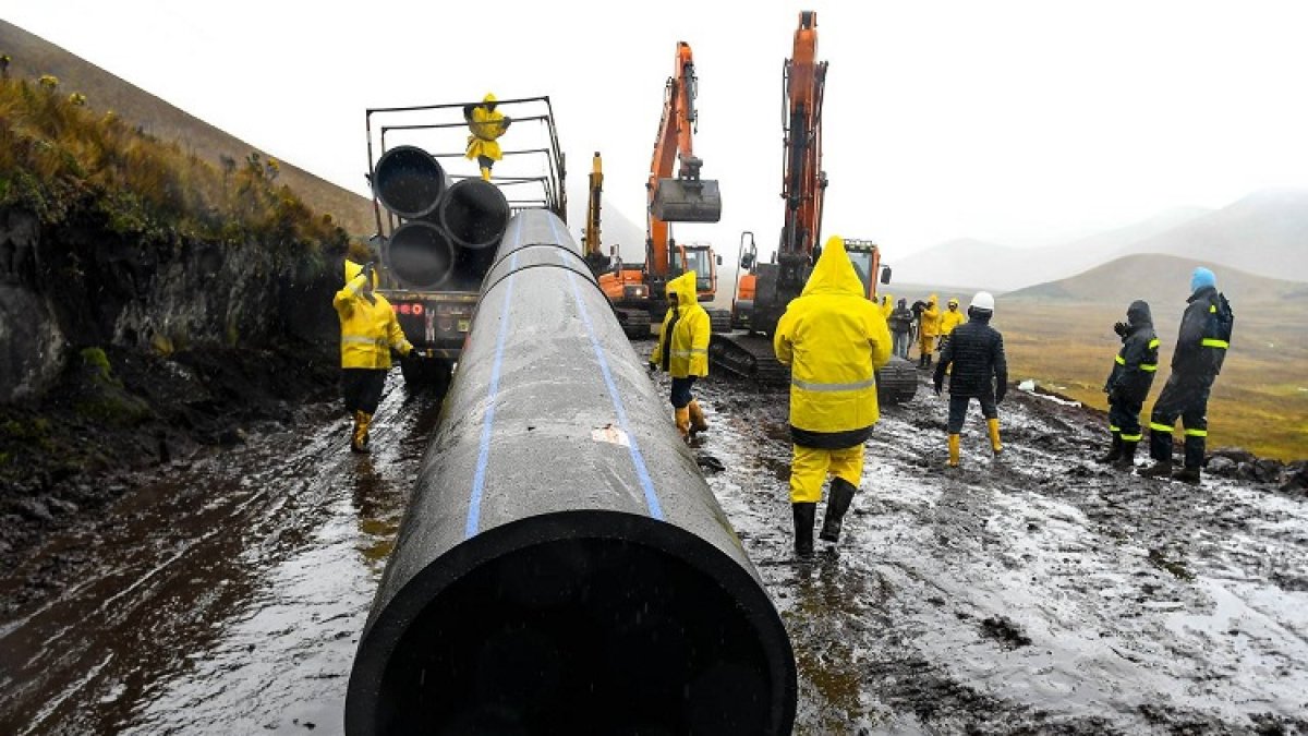 Según Pabel Muñoz, hay un desfase de 20 horas en los trabajos en el sistema la Mica, en el Antisana.