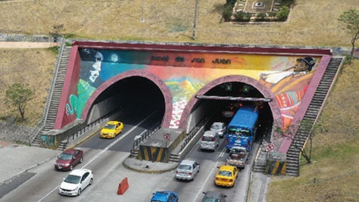 El intento de robo ocurrió en los túneles, una zona de alto tránsito vehicular.