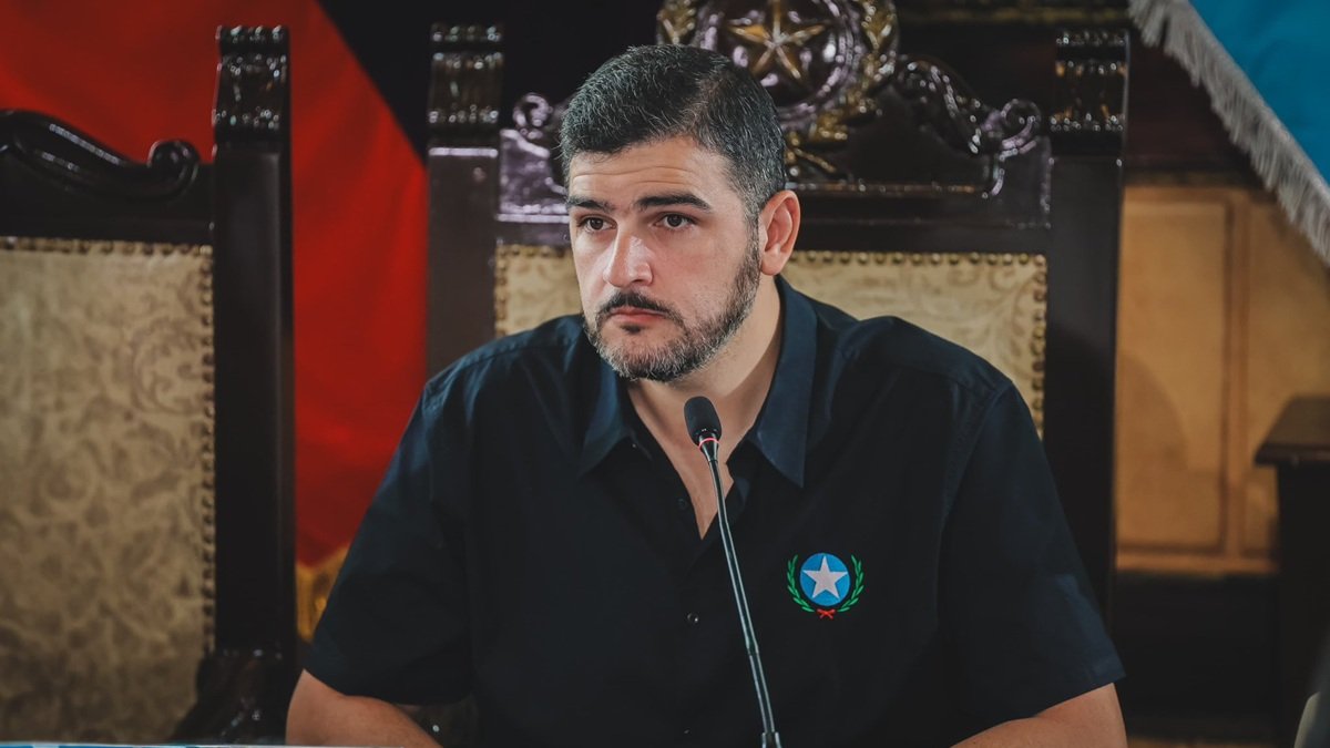 El alcalde de Guayaquil, Aquiles Álvarez.