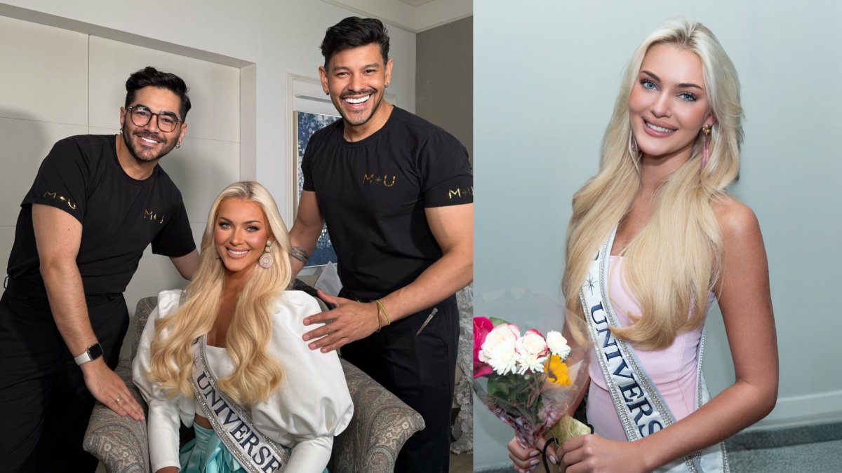 Es la segunda vez que Byron Villamar tiene el honor de maquillarla, y para ambos es la segunda Miss Universo que les toca producir.