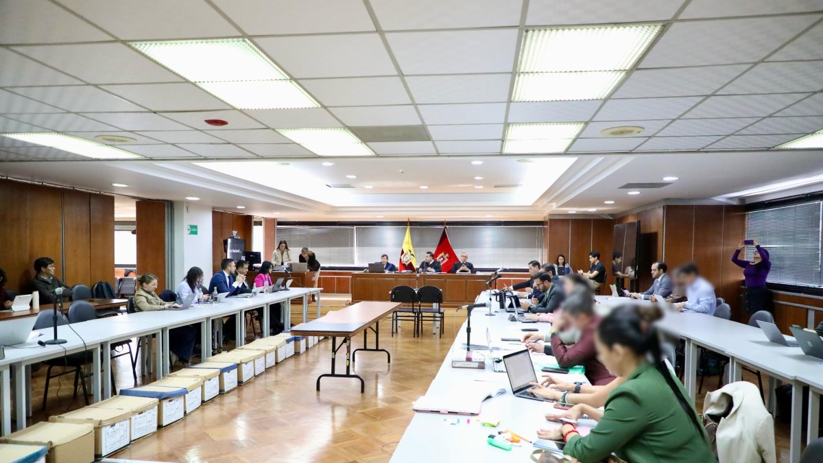Caso Plaga: La audiencia de juicio en contra de seis personas procesadas por delincuencia organizada.