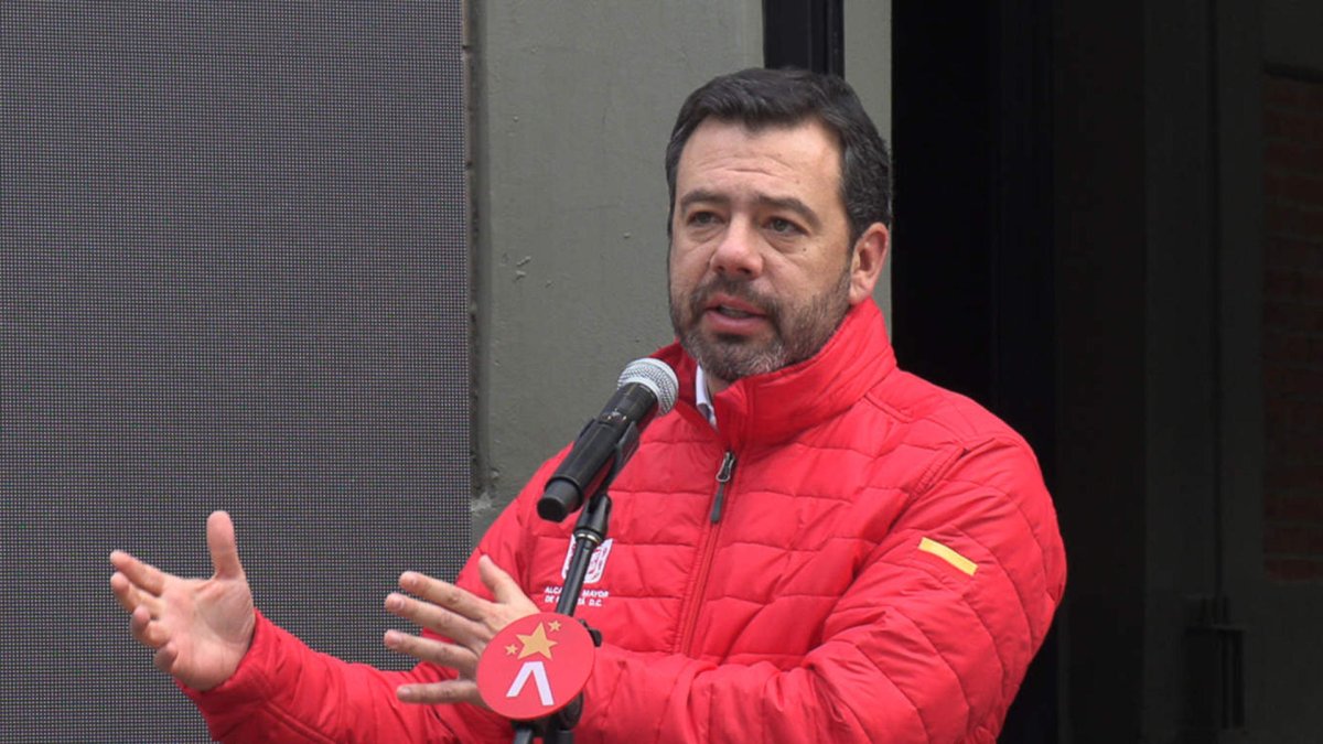 El alcalde de Bogotá, Carlos Fernando Galán.